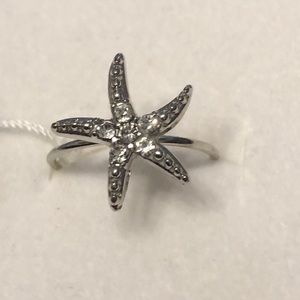 Starfish sterling Ring